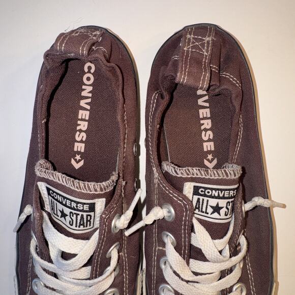 Converse Chuck Taylor All Star Shoreline Sneakers Women’s 8 Brown Slip On - Picture 3 of 9